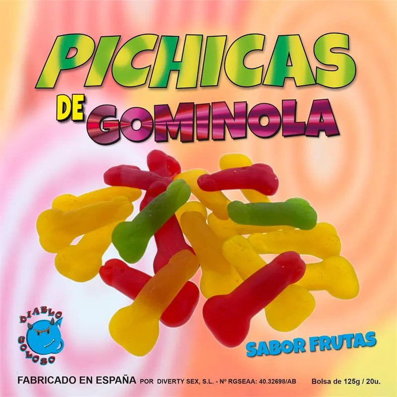 Caja Gominola Pito Sabor Frutas · DULCISWEET · Juegos y Complementos Divertidos
