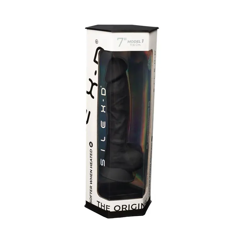 Dildo Dual Density Mod. 1 - 7 Negro · SILEXD · Dildos — Foto 6