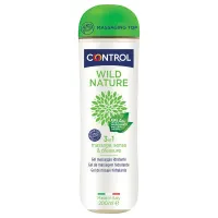 Gel de Masaje Wild Nature 200 ml · CONTROL · Cuidado Íntimo y Masaje
