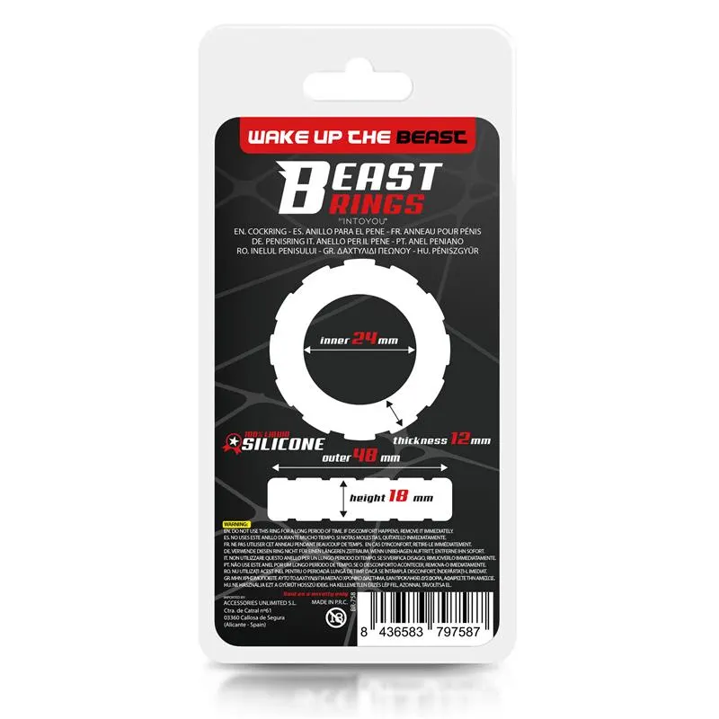 Anillo para el Pene Silicona Líquida 2.4 cm · BEAST RINGS · Anillos para el Pene — Foto 2