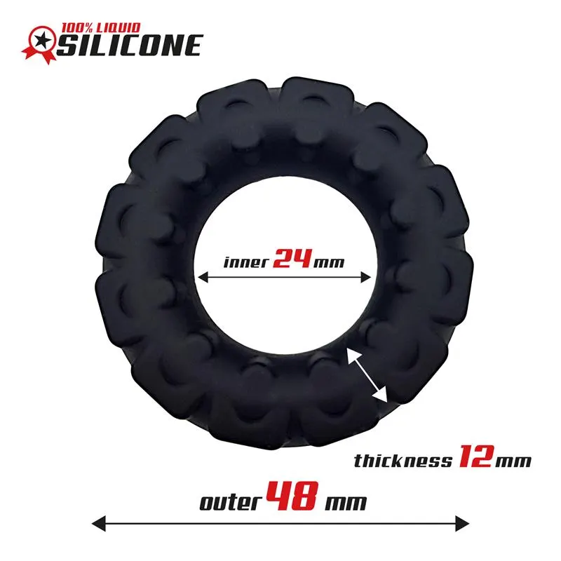 Anillo para el Pene Silicona Líquida 2.4 cm · BEAST RINGS · Anillos para el Pene — Foto 3