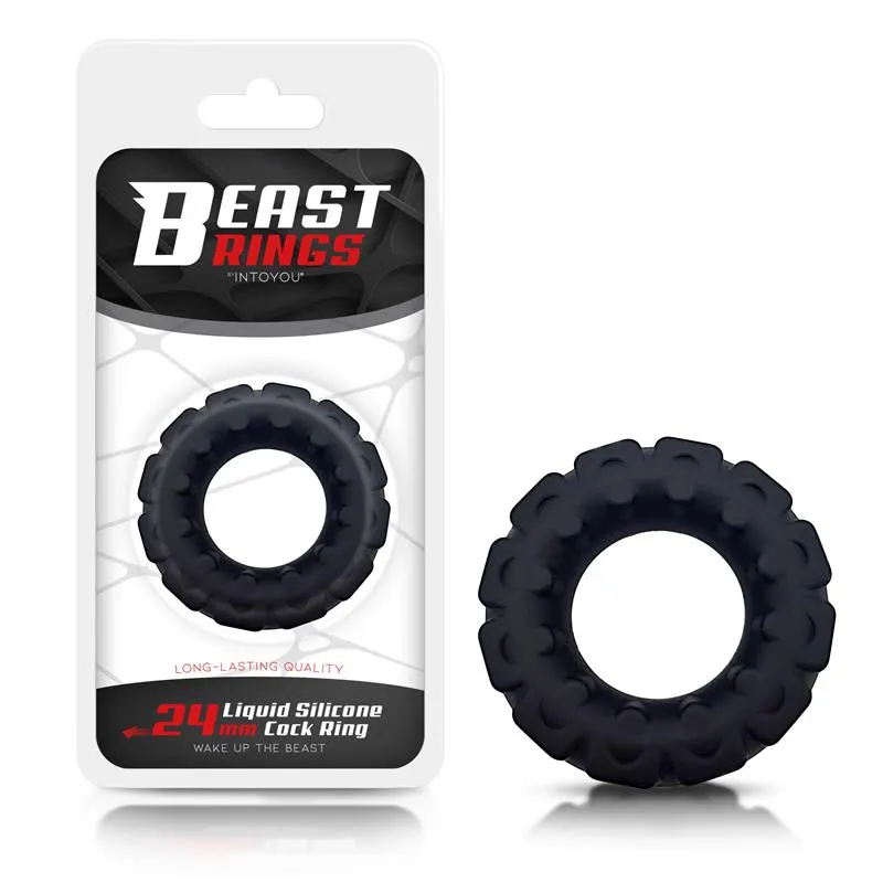 Anillo para el Pene Silicona Líquida 2.4 cm · BEAST RINGS · Anillos para el Pene