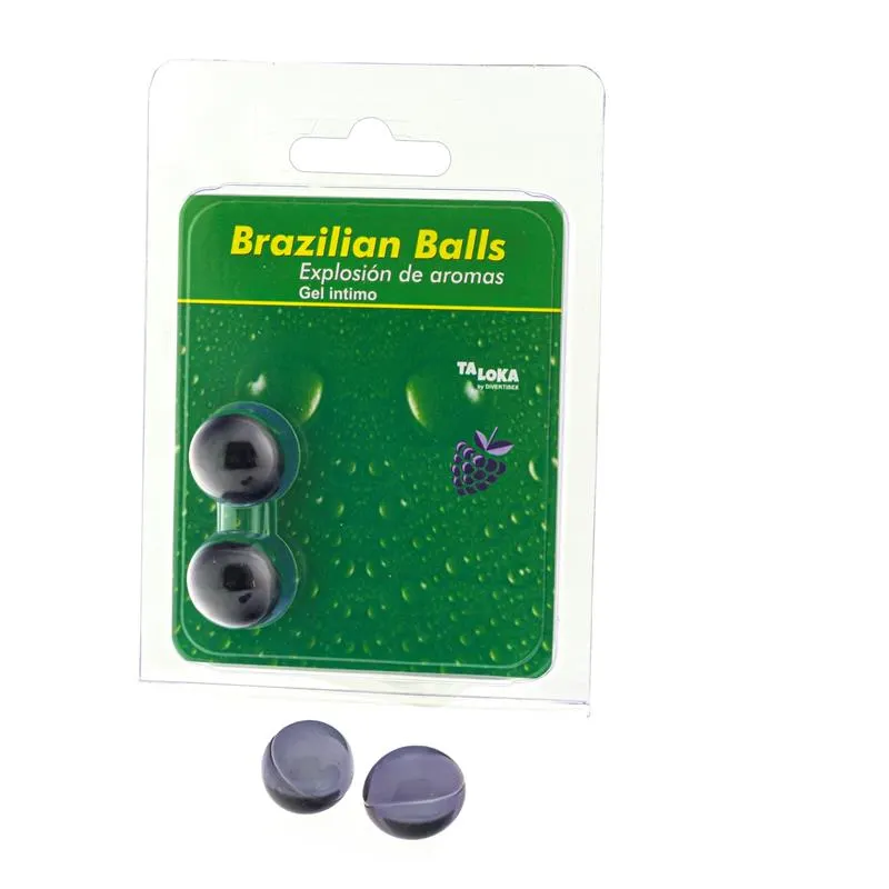 Set 2 Brazilian Balls Aroma Frutas del Bosque · BRAZILIAN BALLS · Cuidado Íntimo y Masaje