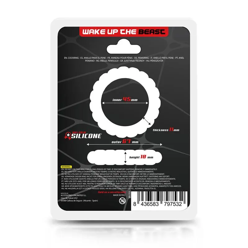 Anillo para el Pene Silicona Sólida 4.5 cm · BEAST RINGS · Anillos para el Pene — Foto 2