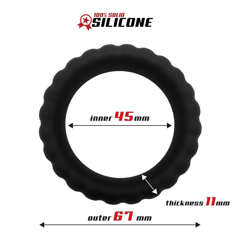 Anillo para el Pene Silicona Sólida 4.5 cm · BEAST RINGS · Anillos para el Pene — Foto 3