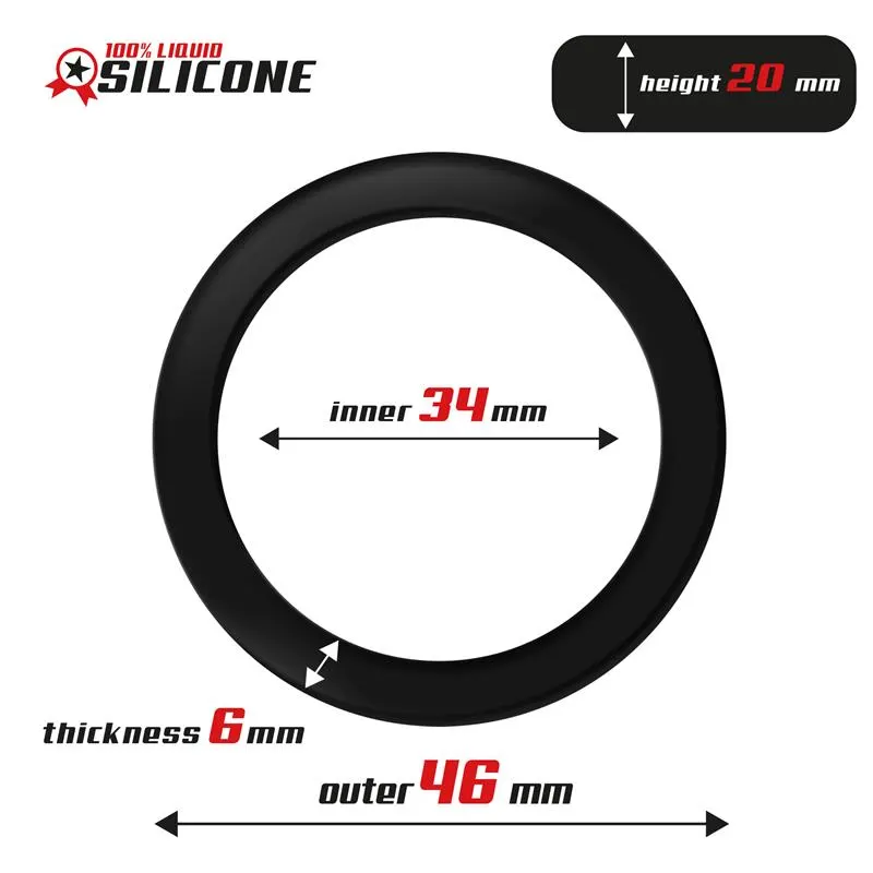 Anillo para el Pene Silicona Líquida 3.4 cm · BEAST RINGS · Anillos para el Pene — Foto 3