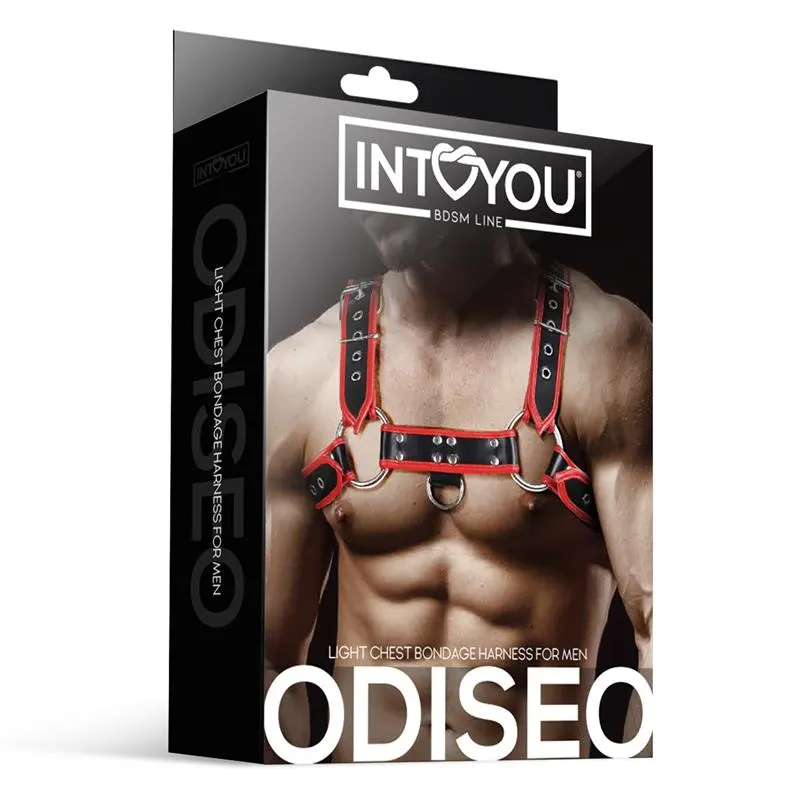 Odiseo Arnés Masculino para el Pecho Cuero Vegano · INTOYOU BDSM LINE · Accesorios y Sets — photo 4