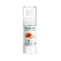 Vibrador Líquido Sabor Melocotón 30 ml · AMOREANE · Potenciadores y Retardantes