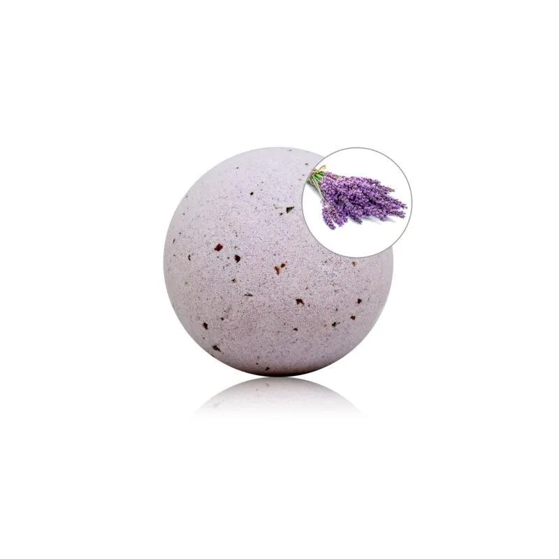 Bomba de Baño Aroma Lavanda con Pétalos de Rosa 140 gr · TALOKA · Cuidado Íntimo y Masaje