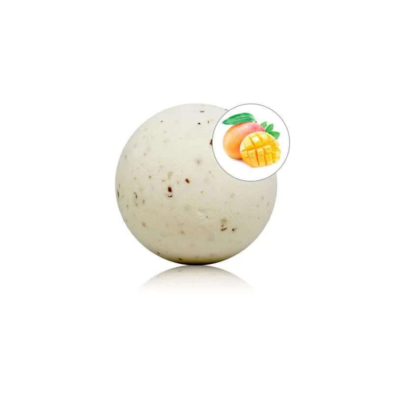 Bomba de Baño Mango 150 gr con Pétalos de Rosa · TALOKA · Cuidado Íntimo y Masaje