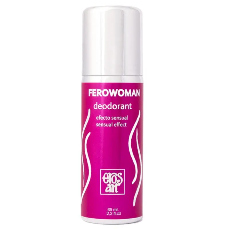 Desodorante Íntimo con Feromonas Ferowoman 65ml · EROSART · Cuidado Íntimo y Masaje