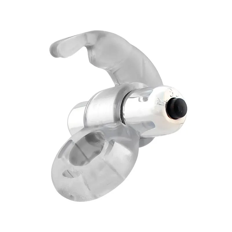 Horizon Anillo Vibrador con Conejito Transparente · LATETOBED · Anillos para el Pene — Foto 3