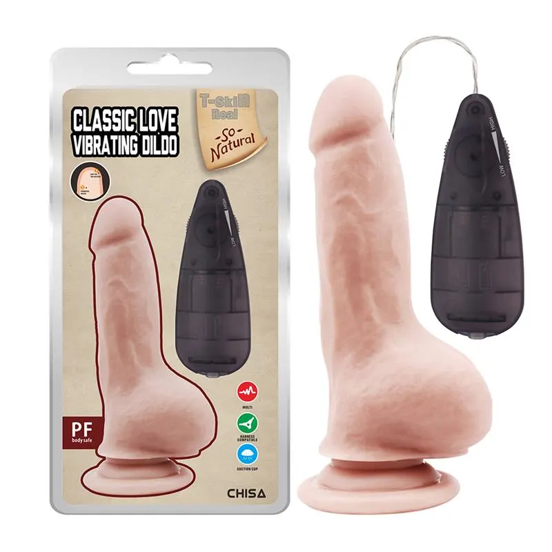 Dildo Vibrador Realista Classic Love 7,8 · CHISA · Dildos