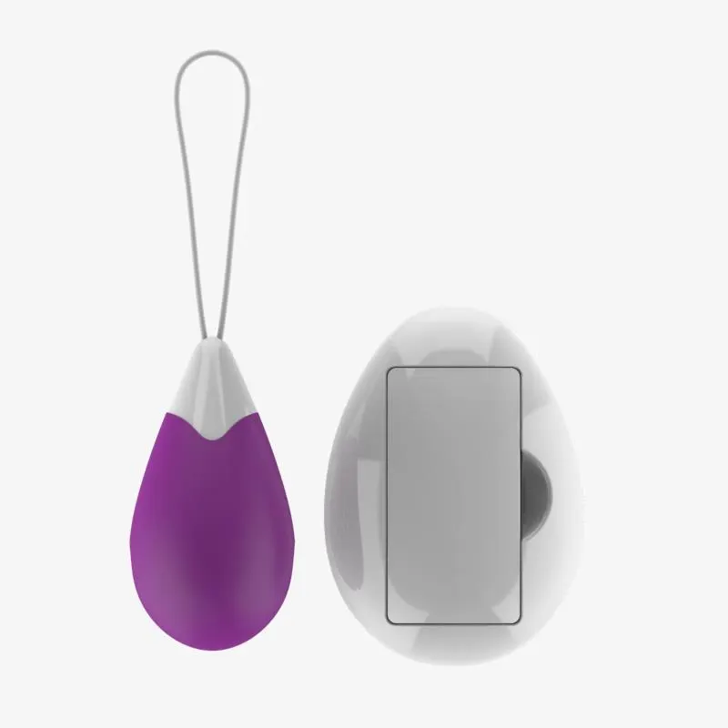 Huevo Vibrador con Control Remoto USB Púrpura · A-GUSTO · Huevos y Balas Vibradoras — Foto 4