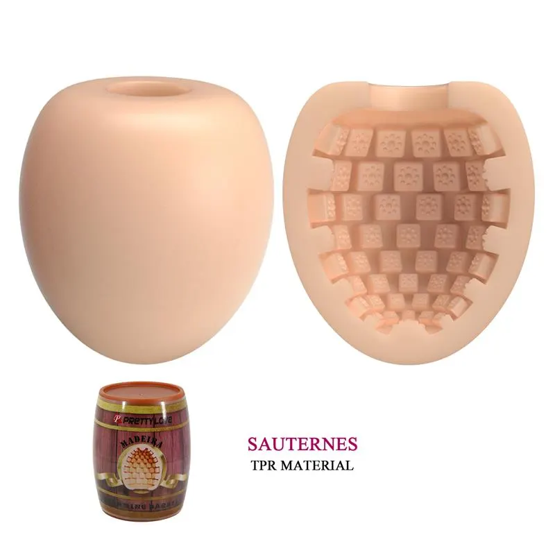 Masturbador Manual Madeira Barrel · PRETTYLOVE · Masturbadores Él