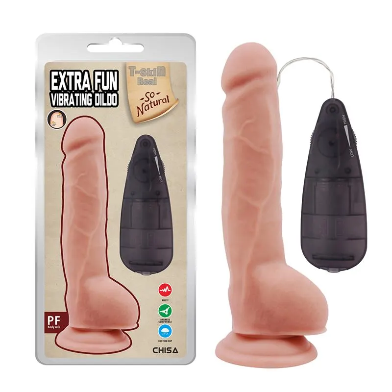 Dildo Vibrador Realista Extra Fun 9.2 · CHISA · Dildos
