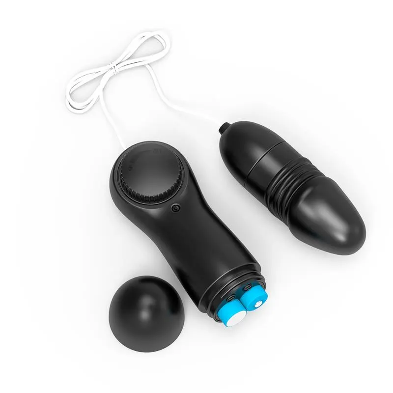 Laary Huevo Vibrador Multi Velocidad Control Remoto Negro · FLUÏD · Huevos y Balas Vibradoras — Foto 4