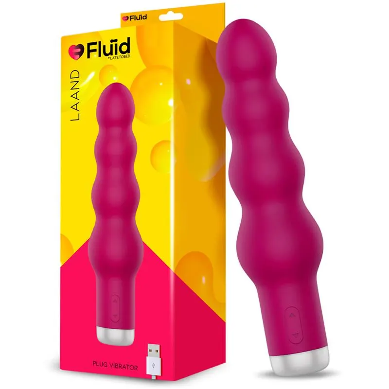 Laand Potente Vibrador USB Granate · FLUÏD · Vibradores