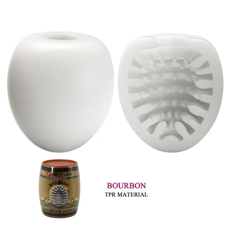 Masturbador Manual Bourbon Barrel · PRETTYLOVE · Masturbadores Él