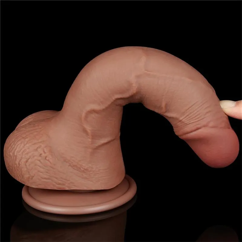 Dildo con Piel Retractil Bronceado · LOVETOY · LOVETOY · Dildos — photo 10