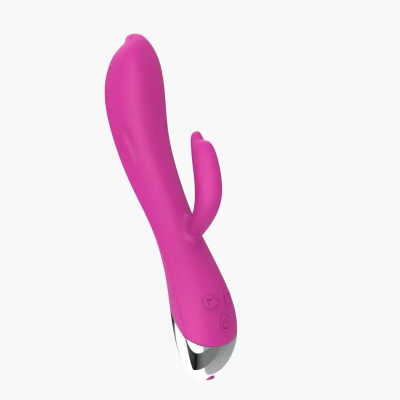 Vibrador Dolphin 6 Funciones USB Rosa · A-GUSTO · Vibradores