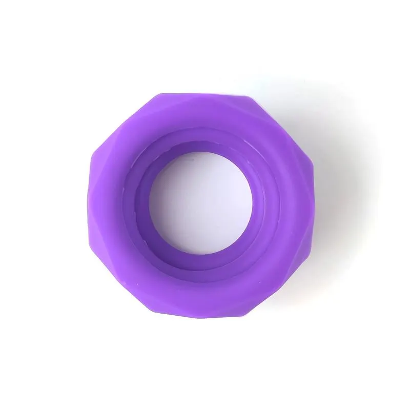 Set de 3 Anillos para el Pene Silicona Púrpura · A-GUSTO · Anillos para el Pene — Foto 5