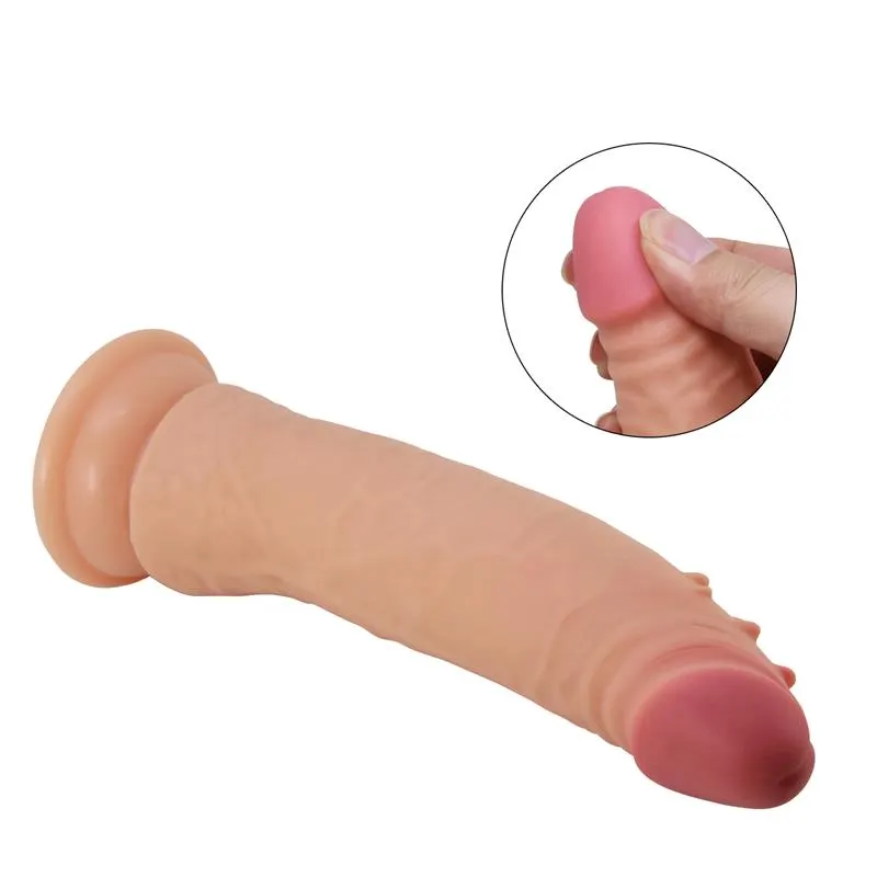 Kable Dildo con Piel Deslizante Retractil 8.3 · PRETTYLOVE · Dildos — Foto 6