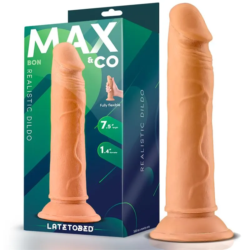 Bon Dildo Realista con Ventosa 7.5 Natural · MAX & CO · Dildos