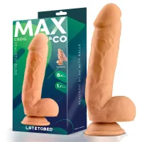 Creig Dildo Realista con Testículos 8.5 Natural · MAX & CO · Dildos