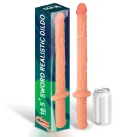 Blade Dildo Realista Forma de Espada 18.5 Sword Natural · MAX & CO · Dildos