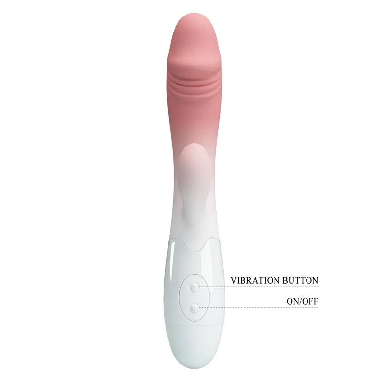 Snappy Vibrador Blanco y Rosa · PRETTYLOVE · Vibradores — photo 5