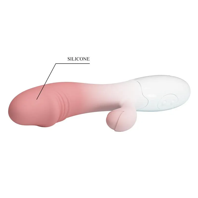 Snappy Vibrador Blanco y Rosa · PRETTYLOVE · Vibradores — photo 6
