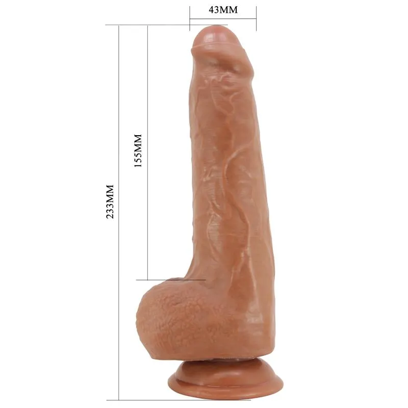 Dildo con Piel Deslizante Retractil 23.3 cm · PRETTYLOVE · Dildos — photo 5