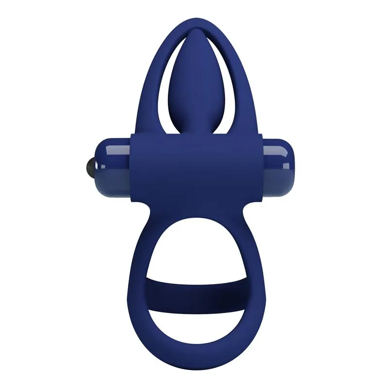 Anillo Vibrador para Pareja con Nariz de Delfín · PRETTYLOVE · PRETTYLOVE · Anillos para el Pene — photo 4