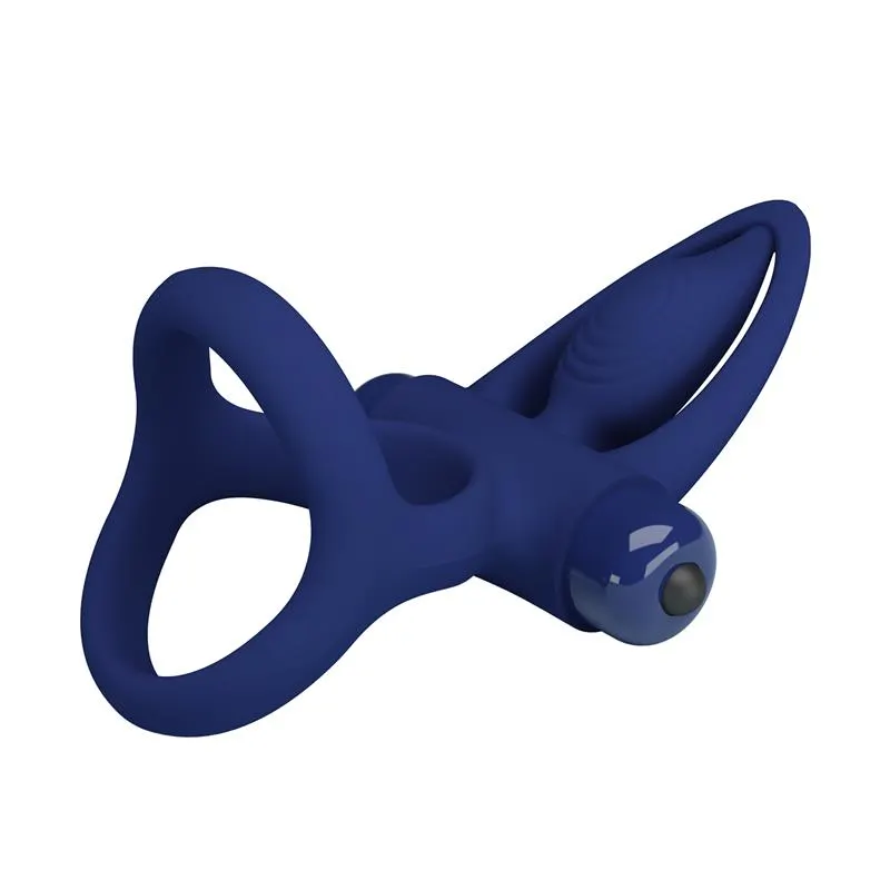 Anillo Vibrador para Pareja con Nariz de Delfín · PRETTYLOVE · PRETTYLOVE · Anillos para el Pene — photo 5