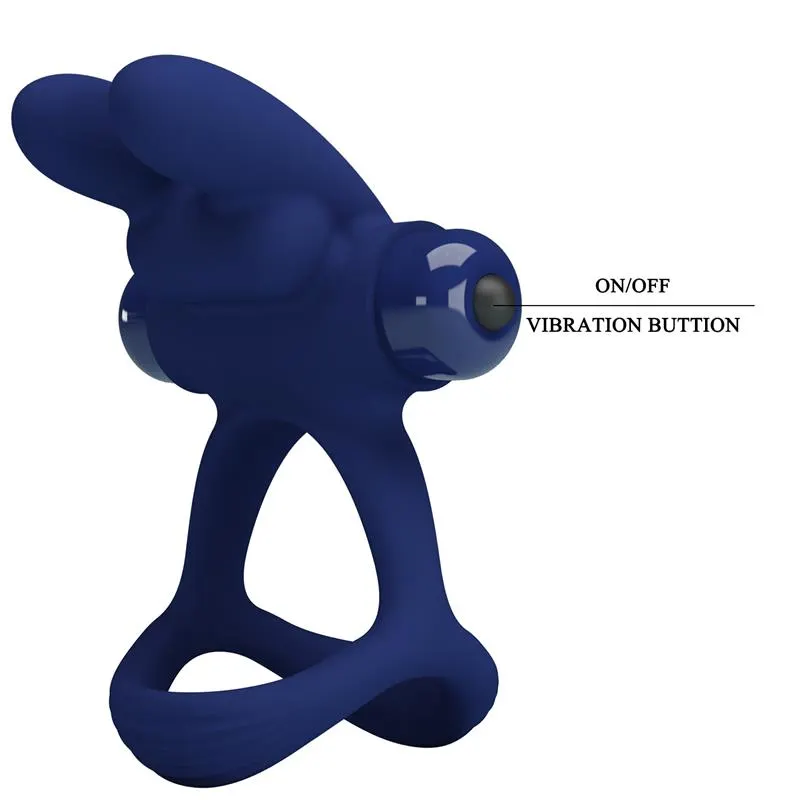 Anillo Vibrador con Conejito USB Compostable · PRETTYLOVE · PRETTYLOVE · Anillos para el Pene — Foto 7