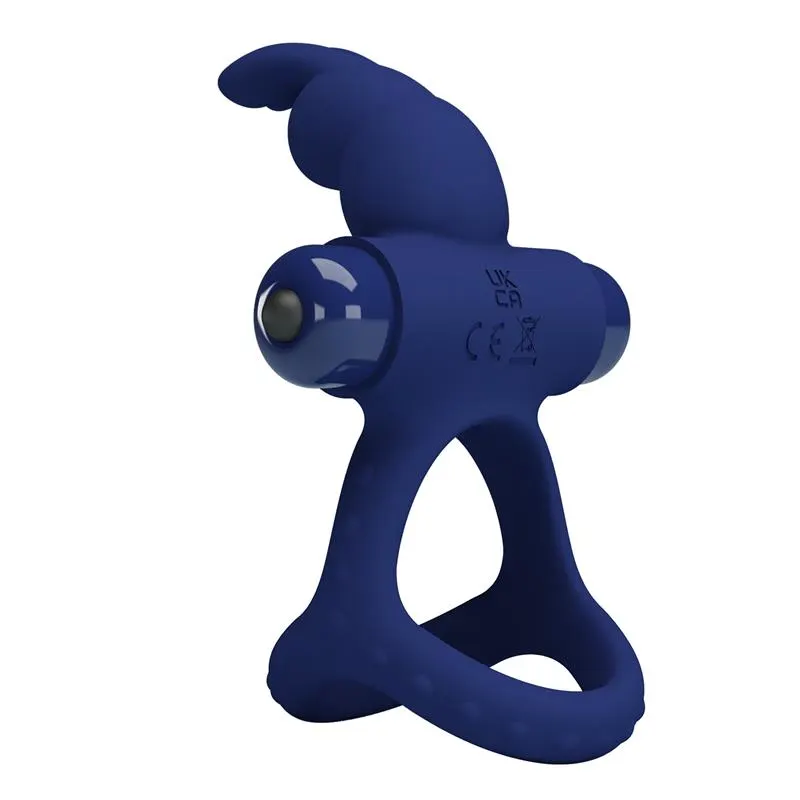 Anillo Vibrador con Conejito USB Compostable · PRETTYLOVE · PRETTYLOVE · Anillos para el Pene — photo 3