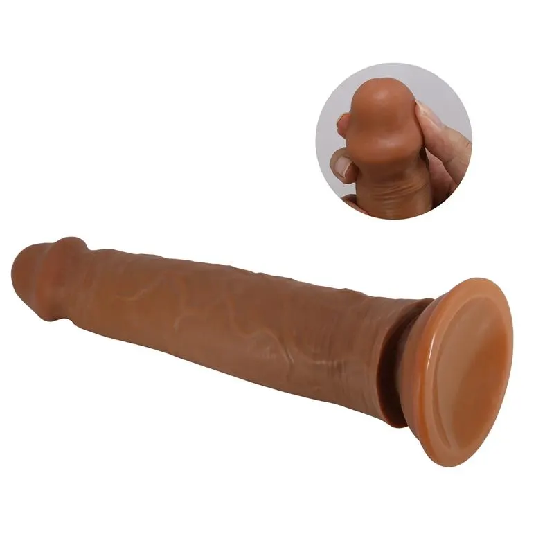 Sharife Dildo con Piel Deslizante-Retractil 25 cm · PRETTYLOVE · Dildos — Foto 7