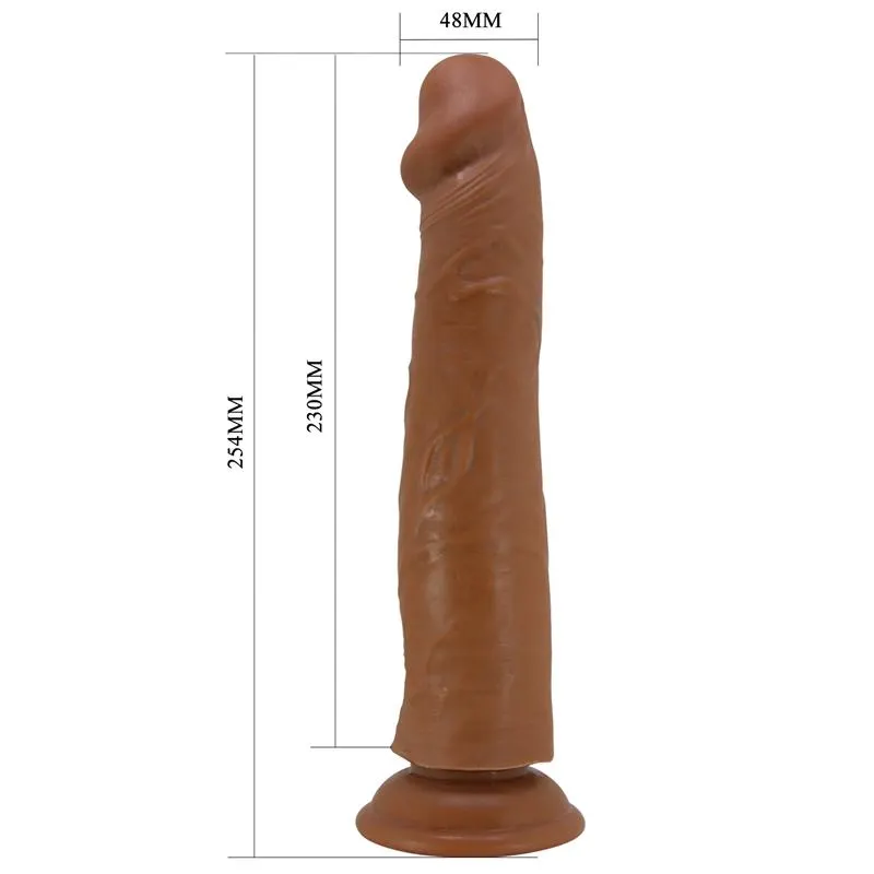 Sharife Dildo con Piel Deslizante-Retractil 25 cm · PRETTYLOVE · Dildos — Foto 8
