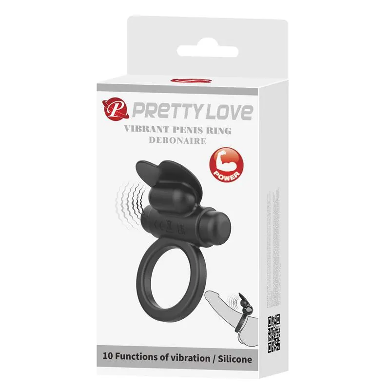Debonaire Anillo para el Pene con Vibración · PRETTYLOVE · Anillos para el Pene — Foto 10