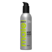 MALE Lubricante Anal Relax Base Agua 250 ml · COBECO PHARMA · Lubricantes