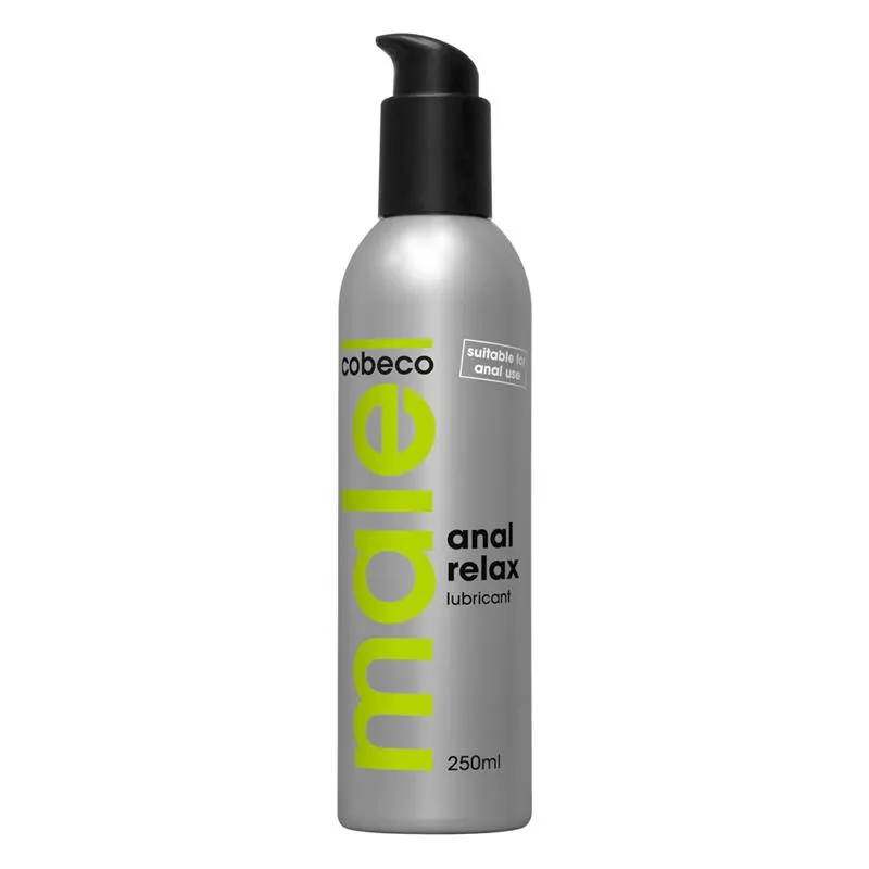 MALE Lubricante Anal Relax Base Agua 250 ml · COBECO PHARMA · Lubricantes