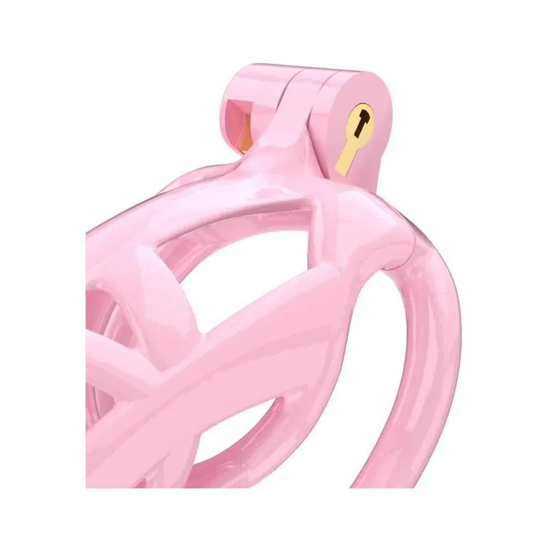 Jaula para el Pene PC01 Rosa · PENIS CAGES · Castidad — foto 3
