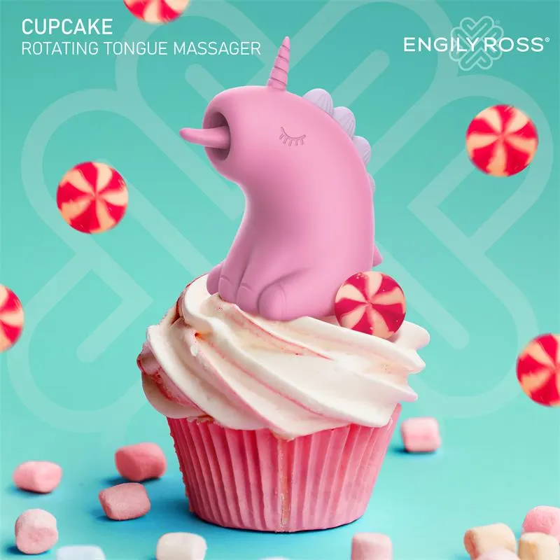 Cupcake Estimulador con Lengua Rotadora 360º · ENGILY ROSS · Estimuladores de Clítoris — photo 3