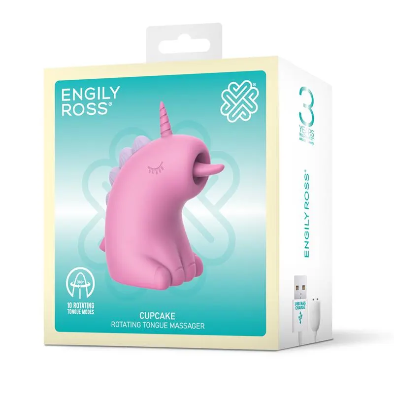 Cupcake Estimulador con Lengua Rotadora 360º · ENGILY ROSS · Estimuladores de Clítoris — photo 10