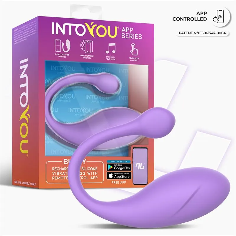 Bulby Huevo Vibrador con APP Lavanda · INTOYOU APP SERIES · Huevos y Balas Vibradoras — Foto 2