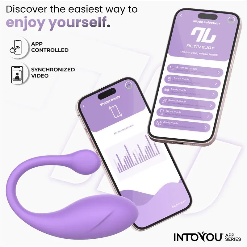 Bulby Huevo Vibrador con APP Lavanda · INTOYOU APP SERIES · Huevos y Balas Vibradoras — Foto 3