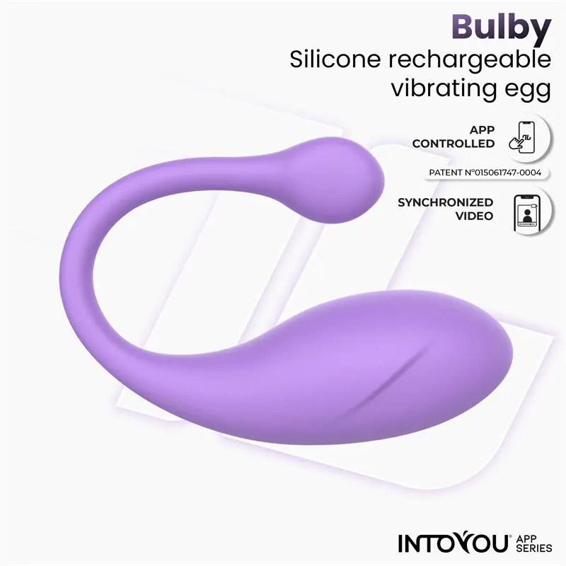 Bulby Huevo Vibrador con APP Lavanda · INTOYOU APP SERIES · Huevos y Balas Vibradoras — Foto 5