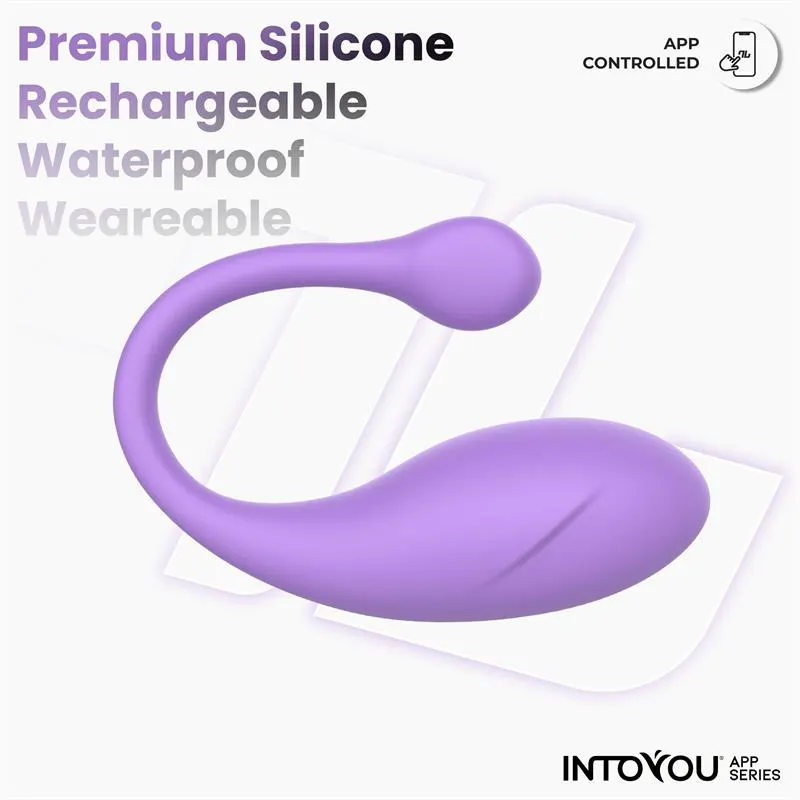 Bulby Huevo Vibrador con APP Lavanda · INTOYOU APP SERIES · Huevos y Balas Vibradoras — Foto 8