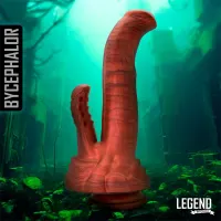 Bycephalor Dildo Silicona Líquida 23,5 cm · LEGEND · Dildos